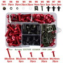 フェアリングボルトボディワークネジキットナット刀 GSX750F GSX600F 1998-2006 D14 Fairing Bolts Bodywork Screws Kit Nuts For Katana GSX750F GSX600F 1998-2006 D14(2)