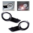 左&右側サイドフォグライトランプベゼル 2008-2010 トヨタハイランダー TO1038143 Left&Right Side Fog Light Lamp Bezel For 2008-2010 Toyota Highlander TO1038143