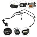 LABLT リア RH ドア配線ハーネス ジャンパー 電源付き 2009-2014 F150 クルーキャブ用 LABLT Rear RH Door Wiring Harness Jumper w/Power For 2009-2014 F150 Crew Cab