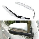 トヨタ ハイランダー 2014-2019 18 クローム カバー トリム セット-サイド バックミラー用 For Toyota Highlander 2014-2019 18 Chrome Cover Trim Set- Side Rearview Mirror