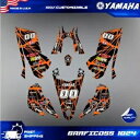 ヤマハ YFZ 450R 2014-2023 用グラフィックスキット ヤマハ YFZ450R に適合 Graphics Kit for YAMAHA YFZ 450R 2014-2023 Fits Yamaha YFZ450R(2)