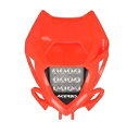 Acerbis ヘッドライトマスク レッド BETA RR RR-RACE RR-S Xtrainer 用 Acerbis Headlight Mask Red For BETA RR RR-RACE RR-S Xtrainer