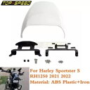 オートバイのヘッドライトフェアリングマスクカウルハーレースポーツスター S RH1250 21-22 ホワイト Motorcycle Headlight Fairing Mask Cowl For Harley Sportster S RH1250 21-22 White
