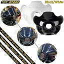 ブラック/ホワイトヘッドライトフェアリングスモークフロントガラス鉄ブラケットハーレーソフテイル用 Black/White Headlight Fairing Smoke Windshield Iron Bracket For Harley Softail