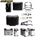 リアトップケース荷物ボックス + 2 サイドボックス、ブラケットキット付きパンアメリカ RA1250 S Rear Top Case Luggage Box+2...