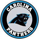 カロライナ パンサーズ サークル デカール ~ ビニール カー - 壁、コーンホール グラフィック Carolina Panthers Circle Decal ~ Vinyl Car - Wall, Cornholes Graphics