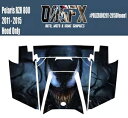 2011 - 2015 ポラリス RZR 800 UTV フード グラフィック デカール ヴェノム 2011 - 2015 Polaris RZR 800 UTV Hood Graphic Decal Venom
