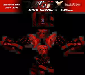 2004-2009 ۥ CRF250R եåå - Pro Ed D69-1 ƹ CRF 250 2004-2009 ...