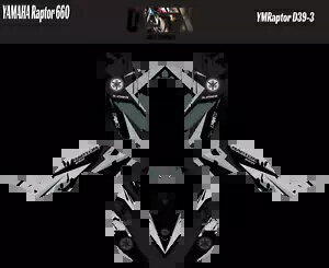 OAGFX ޥ ץ 660 եå å D39-3 졼 OAGFX Yamaha Raptor 660 Graph...