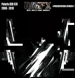 2008 - 2018 Polaris RZR 570 UTV եåå D33-7 ƥ륹֥å 2008 - 2018 ...