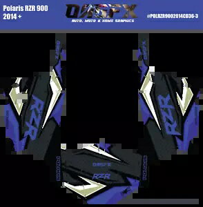 2014 + Polaris RZR 900 եå å D36-3 ֥롼 2014 + Polaris RZR 900 Gr...