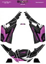 2015 - 2020 Arctic Cat Wildcat 700 スポーツ UTV グラフィック キット D36-2 パープル 2015 - 2020 Ar...