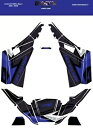 2015 - 2020 Arctic Cat Wildcat 700 スポーツ UTV グラフィック キット D36-3 ブルー 2015 - 2020 Arc...