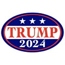 トランプ 2024 デカール ~ ビニール車壁デカール D2 Trump 2024 Decal ~ Vinyl Car Wall Decal D2