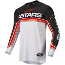 ALPINESTARS 22 フルイド スピード モトクロス ジャージ ブラック/グレー/レッド AS3762622190364 サイズ 2XL ALPINES...