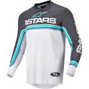 ALPINESTARS 22 フルイド スピード モトクロス ジャージ アンス/グレー/ブルー AS3762622147764 サイズ 2XL ALPINEST...