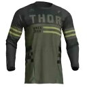 THOR 2024 パルス モトクロス MX ジャージ コンバット アーミー/ブラック 2910-7087 サイズ L THOR 2024 PULSE Moto...