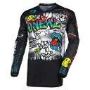 ONEAL エレメント ランシッド ブラック/ホワイト ジャージ モトクロス ONE005404 ユースサイズ L ONEAL Element Rancid B...