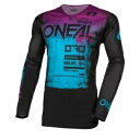 ONEAL メイヘム スカーズ ブラック/ブルー ジャージ モトクロス ONM005232 大人サイズ S ONEAL Mayhem Scarz Black/B...