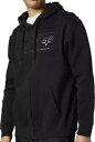 FOX Racing PINNACLE ジップ フリース パーカー ブラック/ブラック FO286510212X サイズ 2X-Large FOX RACING PINNACLE Zip Fleece Hoodie Black/Black FO286510212X Size 2X-Large