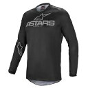 ALPINESTARS 2022 フルイド グラファイト モトクロス ジャージ ブラック/グレー AS3762321011162 Sz X-Lg ALPINES...
