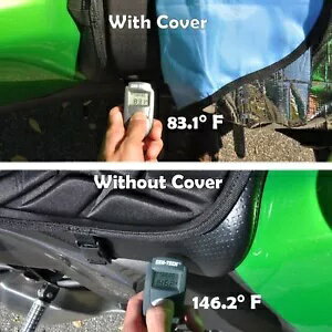 太陽反射シートカバー 1PC 防水性と耐光性絶縁パッド Sun Reflective Seat Cover 1PC Waterproof and L..