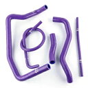 シリコンラジエータークーラントホースセット 1999-2007 スズキ ハヤブサ GSX1300R パープル Silicone Radiator Coolant Hose Set for 1999-2007 Suzuki Hayabusa GSX1300R Purple(2)