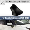 ブラック ABS バックミラーベースカバートリム トヨタ ハイランダー 2020-22 右に適合 Black ABS Rear View Mirror Base Cover Trim Fits Toyota Highlander 2020-22 Right