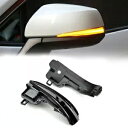 Somked レンズ シーケンシャル LED ミラーウインカー信号灯付き 16-21 トヨタ タコマ用 Somked Lens w/Sequential LED Mirror Blinker Signal Light For 16-21 Toyota Tacoma