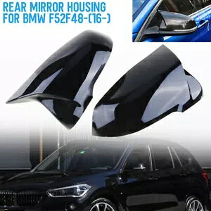 グロスブラック BMW F52 Z4 F48 F49 G29 2016 2017 18-19 サイドミラーカバーキャップに適合 Gloss Bla..