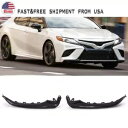 2 個 2018-2020 トヨタ カムリ SE XSE フロントバンパー下部グリルトリムモールディング 2PCS For 2018-2020 Toyota Camry SE XSE Front Bumper Lower Grille Trim Moldings(2)