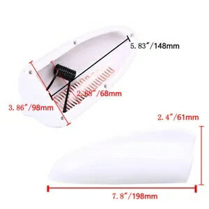 2014-2019 ヒュンダイ ソナタ クォーツ ホワイト パール フカヒレ アンテナ カバー アンテナ用 For 201..