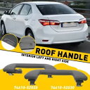 2x フロントルーフリアカーインナープルハンドル 2007-2015 トヨタ クルーガー ハイランダー用 2x Front Roof Rear Car Inner Pull For Handle 2007-2015 Toyota Kluger Highlander