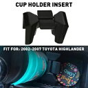 新しいセンターカップコンソールホルダーインサートディバイダートヨタ 2002-2007 ハイランダー NEW Center Cup Console Holder insert For Divider Toyota 2002-2007 Highlander