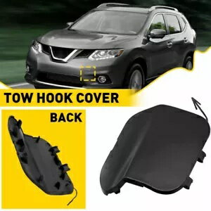 եȥХѡեåСåץ 2014-16  62??2A0-4BA0A Front Bumper Tow Hook Cover Eye Cap For Access 2014-16 Nissan Rogue 622A0-4BA0A