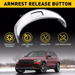 センターコンソールボックスアームレストボタンリリーストリムフィットカバーフィットベンツW205 Cクラ..