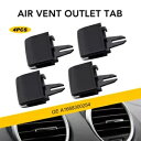 A/C エアベントアウトレットタブクリップキット メルセデスベンツ W166 GL350 GL450 ML350 4 個 A/C Air Vent Outlet Tab Clip kit For Mercedes-Benz W166 GL350 GL450 ML350 4PCS(2)