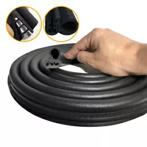 ゴムシールプロテクター U バルブ形状ウェザーエッジストリッピング防水 EPDM 10 フィート Rubber Seal Protector U Bulb Shape Weather Edge Stripping Waterproof EPDM 10 ft