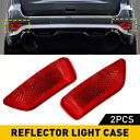 左右サイドリアライトバンパーリフレクターランプカバー 2011-18 ダッジジャーニー用 Left Right Side Rear Light Bumper Reflector Lamp For Cover 2011-18 Dodge Journey(2)