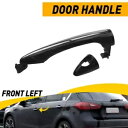 起亜セラートフォルテ 2014-2018 新しい外装フロント左運転席側ハンドルドア For Kia Cerato Forte 2014-2018 New Exterior Front Left Driver Side Handle Door(2)