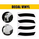 スモークフロントリアライトサイドマーケットブラックアウトビニール 16-22 シボレーカマロ用 Smoked Front Rear light side market Blackout For Vinyl 16-22 Chevrolet Camaro