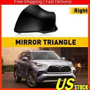 右側 2020-2022 ハイランダーバックミラートライアングルトヨタミラーベースカバー Right Side For 2020-2022 Highlander Rearview Triangle Toyota Mirror Base Cover