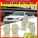 新しい 1 セット 4 パワーのドアロックアクチュエーター 1998-05 GS300 GS400 GS430 プリウス用 New One Set 4 Power of Door Lock Actuators for 1998-05 GS300 GS400 GS430 Prius