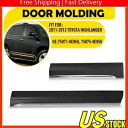 フロントリアサイドドアモールディング乗客トヨタハイランダー 2011-2013 に適合 Front Rear Side Door Molding Passenger Fit for Toyota Highlander 2011-2013