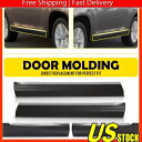 フロントリアドア下部モールディング左 + 右トリム 2011-2013 トヨタ ハイランダー Front Rear Door Lower Molding Left+Right Trim For 2011-2013 Toyota Highlander