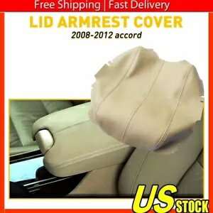 2008-2012 ホンダ アコード センターコンソール アームレスト蓋カバー 耐久性 USStock に適合 Fits for..