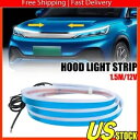 1.5 メートル/5 フィート LED デイタイムランニングフレキシブルライトストリップダイナミック LED 車のボンネットライト 1.5m/5ft LED D...