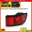 リアバンパーリフレクターケーステールランプ右側 2002-09 ランドトヨタクルーザー Rear Bumper Reflector Case Tail Lamp Right Side For 2002-09 Land Toyota Cruiser(2)