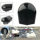 ホーンカバー グロスブラック ハーレーツーリングロード ストリートグライド FLHR FLHT FLHX 93-23用 Horn Cover Gloss Black For Harley Touring Road Street Glide FLHR FLHT FLHX 93-23