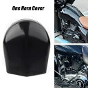ハーレーツーリングストリートエレクトラグライドロードキング1993-23用メタルブラックホーンカバー Metal Black Horn Cover for Harley Touring Street Electra Glide Road King 1993-23